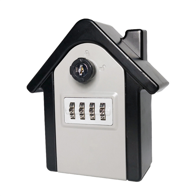 Wall Mounted Large Size House Design Key Storage Safe Lock Box